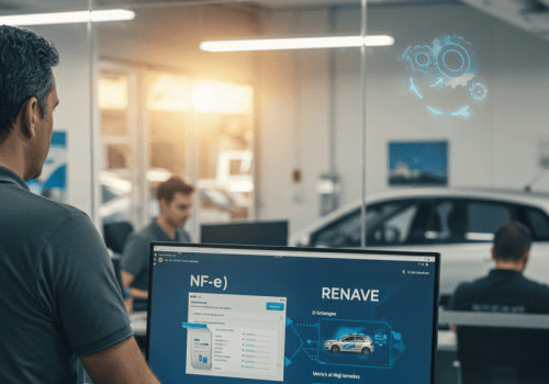 RENAVE e NF-e na venda de veículos: onde cada peça entra no fluxo